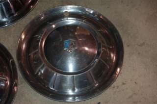 1954 Plymouth 15 HUBCAPS wheel covers              