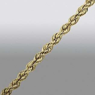 10k Yellow Gold 20 Rope Chain  Jewelry Gold Jewelry Chains 
