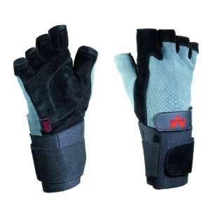   Fingerless Anti Vibe Gloves with Wrist Wraps