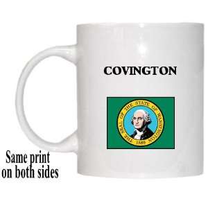    US State Flag   COVINGTON, Washington (WA) Mug 