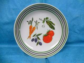 THE CELLAR HAND PAINTED SERVING BOWL MADE IN ITALY  