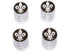 Fleur de Lis   Tire Valve Stem Caps   Aluminum