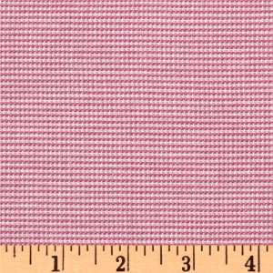 60 Wide Yarn Dyed Cotton Blend Gingham Shirting Pink Fabric By The 