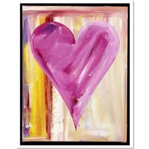   Hearts of Love #4 by Salvatore Principe Framed Giclee Art Electronics