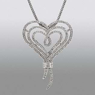   Heart Pendant  Knots of Love Jewelry Pendants & Necklaces Diamond