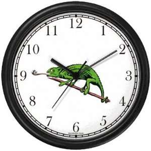  Chameleon Animal Wall Clock by WatchBuddy Timepieces 