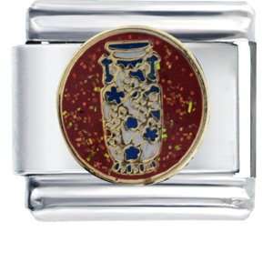  Chinese Ming Vase Italian Charm Bracelet Pugster Jewelry