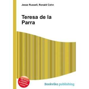  Teresa de la Parra Ronald Cohn Jesse Russell Books