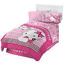 Hello Kitty Sweet and Sassy Twin Comforter Set   Franco Mfg 