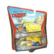 Disney Pixar Cars 2 Die Cast Vehicle   Jeff Gorvette   Mattel   Toys 