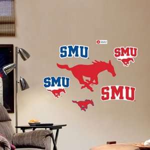 SMU Fathead Wall Graphic Mustangs Team Logo Assortment 