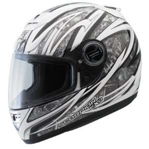  Scorpion EXO 700 Engine Motorcycle Helmet X Large White 