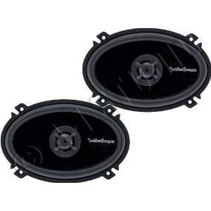   Rockford Fosgate P1462 4x6 Two Way Coaxial Speakers
