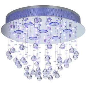  Possini Euro Light Show Bead String LED Ceiling Fixture 