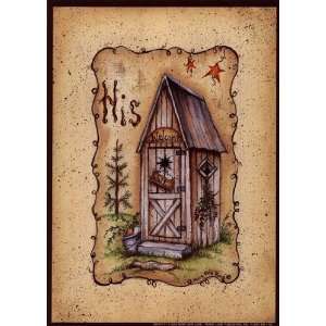 His Outhouse by Mary Ann June 5x7 