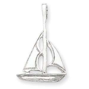  Sterling Silver Sailboat Charm Vishal Jewelry Jewelry