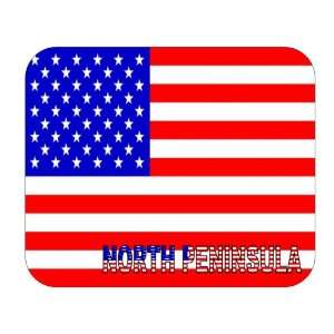  US Flag   North Peninsula, Florida (FL) Mouse Pad 