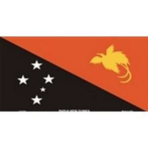 Papua New Guinea Flag License Plate Plates Tags Tag auto vehicle car 