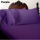 SCA LA 400 Thread Count Egyptian Cotton Stripe Purple 23 Super Deep 