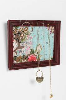 Fabric & Frame Jewelry Holder   Urban Outfitters