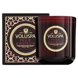    Voluspa Maison Rouge Figue De Bordeaux Classic Candle 12oz Beauty