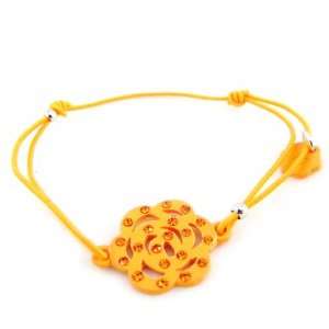  french touch bracelet Camélia orange. Jewelry
