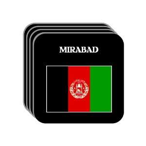 Afghanistan   MIRABAD Set of 4 Mini Mousepad Coasters