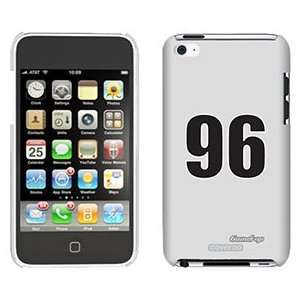  Number 96 on iPod Touch 4 Gumdrop Air Shell Case 