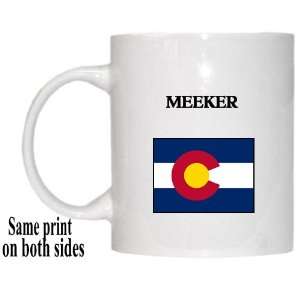    US State Flag   MEEKER, Colorado (CO) Mug 