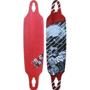 Sector 9 Carbonite Skateboard Deck w/ Free B&F Heart Sticker Bundle 