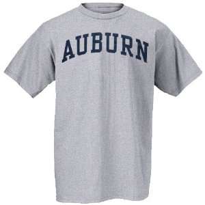  Auburn Tigers Ash Arch Logo T shirt
