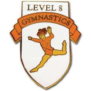  Level 8 Gymnastics Pin Jewelry