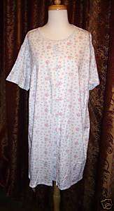 NWT nursing nightgown very soft 100% cotton M  
