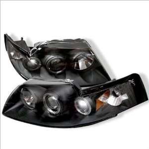 Spyder Projector Headlights 99 04 Ford Mustang Automotive