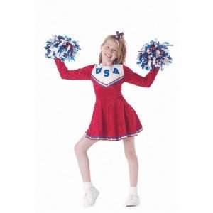  Toddler Patriotic Cheerleader Costume Toys & Games