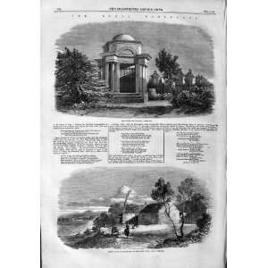   1859 BURNS CENTENARY DUMFRIES GLOBE TAVERN MAUSOLEUM