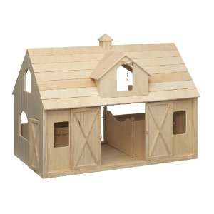  Deluxe Wood Barn with Cupola  Toys & Games