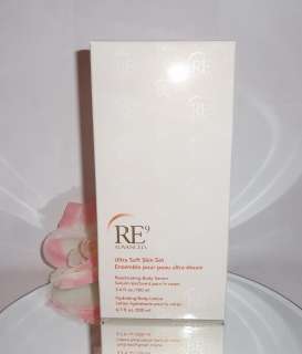 Arbonne Advanced RE9 Body Serum & Lotion Ultra Soft Skin Set Kit 2pc 