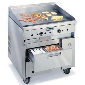 Imperial   Sizzle N Chill   36 Wide Refrigerated Chef Base   36 