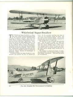 PhotoGraphs of 37 DIFFERENT AirPlanes using Wright WHRILWIND ENGINE