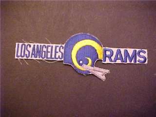 LOS ANGELES RAMS Logo VINTAGE PATCH mint unused  
