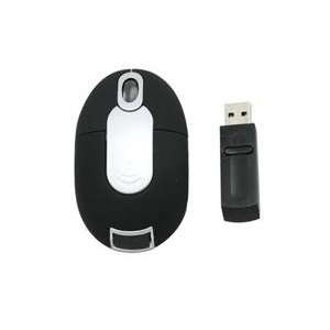  Mini Wireless Optical Mouse (Black) Electronics