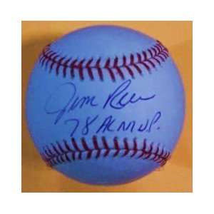 NEW Jim Rice 78 AL MVP SIGNED Official MLB Baseball   Autographed 
