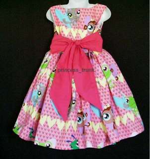 princess_trunk Littlest Pet Shop Pink Dress Sz 12M 10yr  