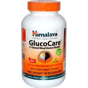 Himalaya Herbal Healthcare  GlucoCare, 180 vegetable capsules