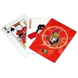  Ottawa Senators Playing Cards   Logo