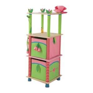  HABA Rose Fairy Shelf (with 2 Fabric Box Drawers) Baby