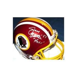 Jeff Bostic autographed Football Mini Helmet (Washington Redskins 