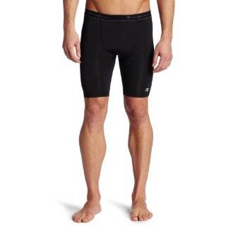 Mens Spandex Exercise Compression Workout Shorts  Sports 