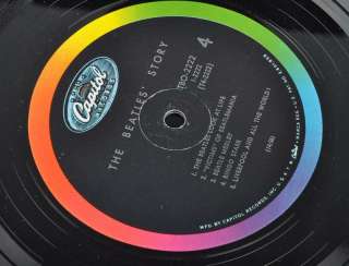 THE BEATLES STORY Double LP 1964 MONO TBO 2222  